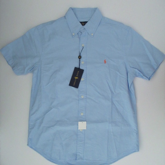 Polo By Ralph Lauren Shirts Ralph Lauren Short Sleeve Blue